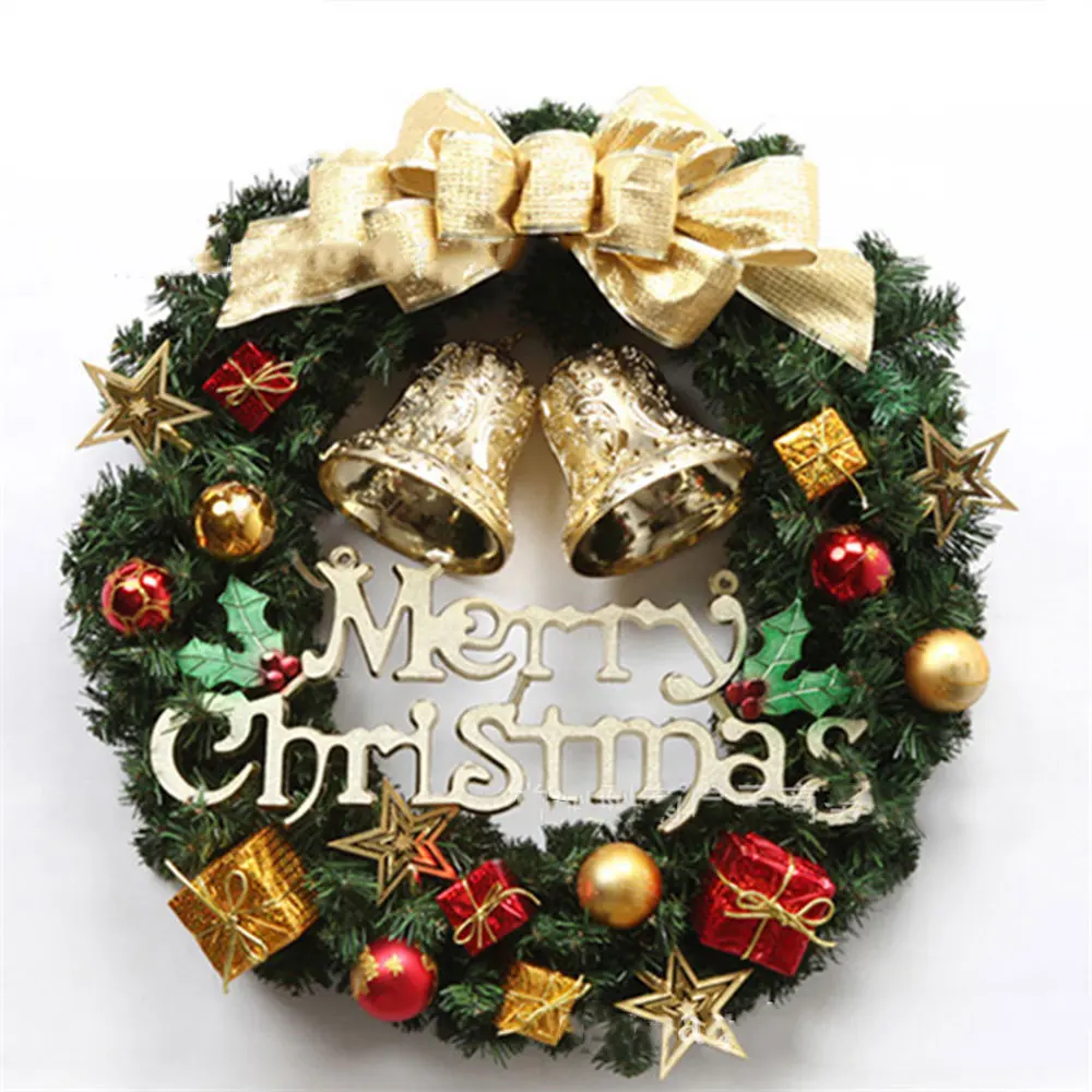 

Garland Decoration Window Door Pendant NEW Colorful Charistmas Wreath Hotel NEW Colorful Charistmas Wreath Hotel Cute PVC