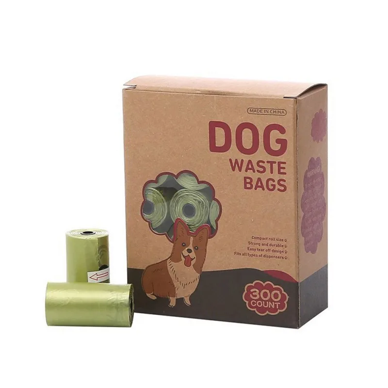 

Dog Poop Bag Trash Garbage Bags For Cat Pets Waste Collection Bag Outdoor Cleaning Poop Bags Supplies 24 Rolls/Pack