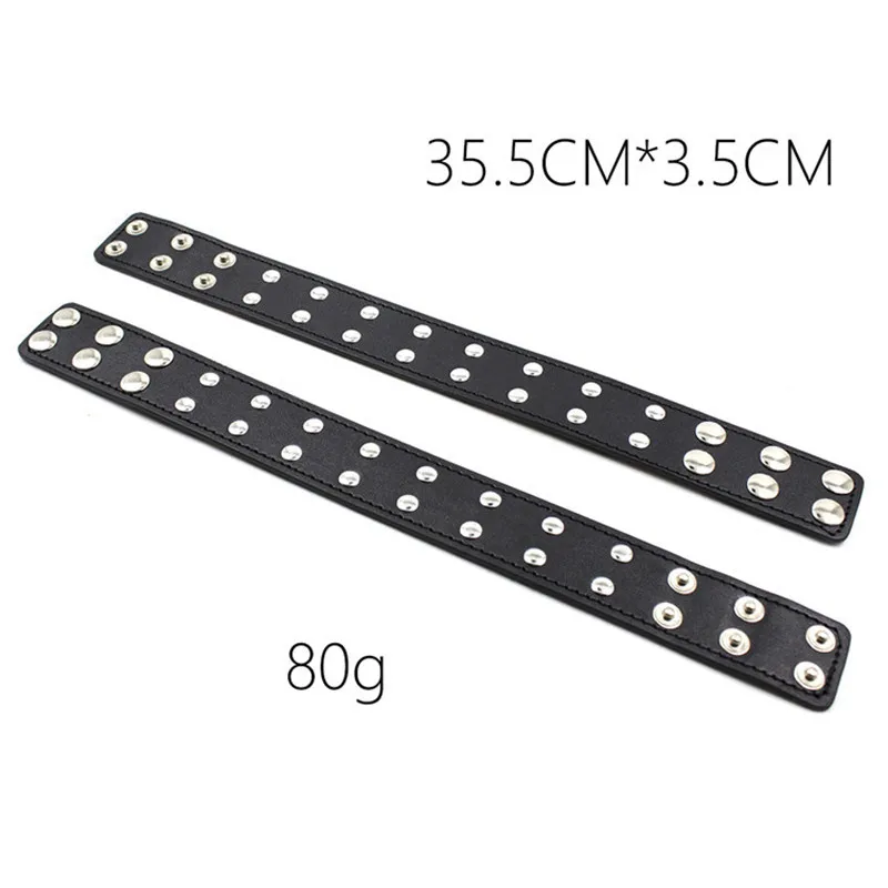 Мужской ремень на руку черный кожаный для БДСМ бондаж аксессуар вечевечерние НКИ