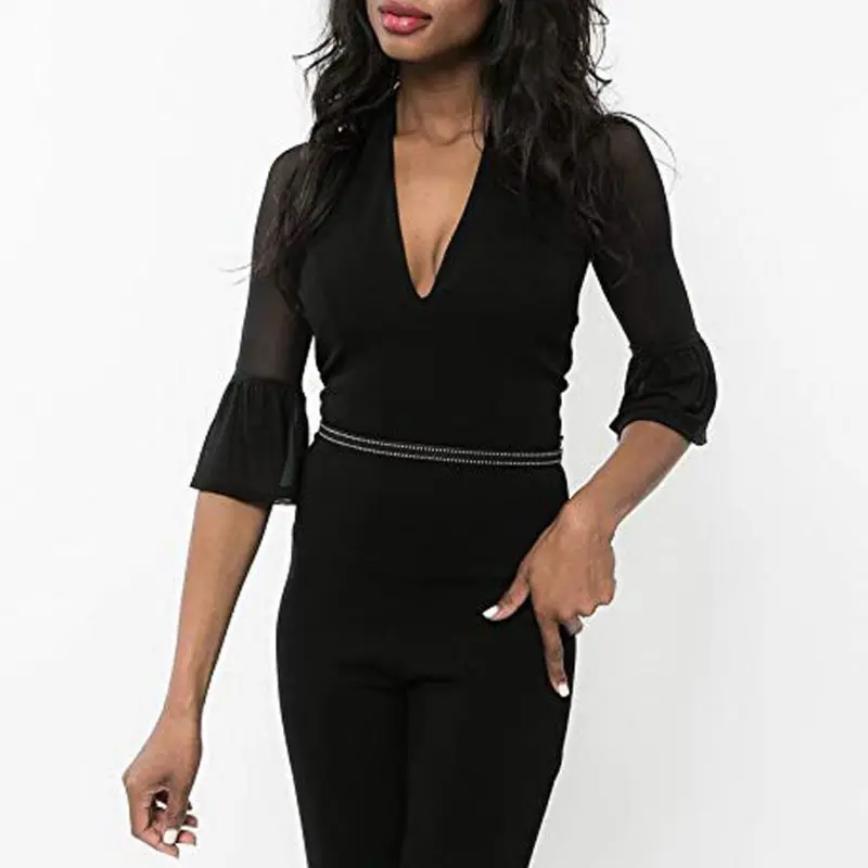 

Women Half Flare Sleeve Arm Shaper Crop Top Sheer Mesh Floral Slip-On Cardigan F42F