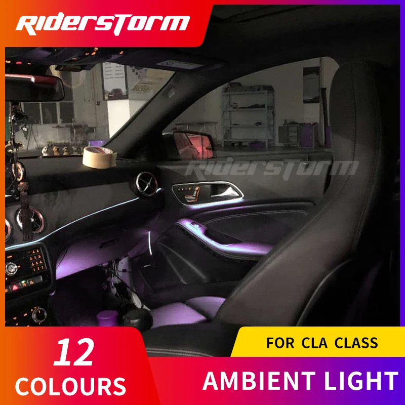 Автомобильная лампа для Mercedes CLA class W117 2015 2019 12 цветов|Многотональн. и сигнальные