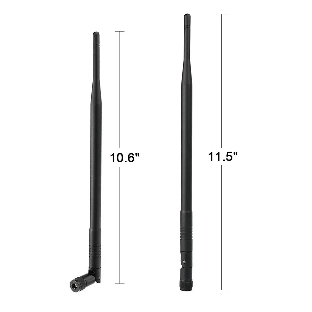Eightwood 2-упаковка 4G LTE 5dBi Omni SMA Штекерная резиновая антенна сотовая для тропа Browning и