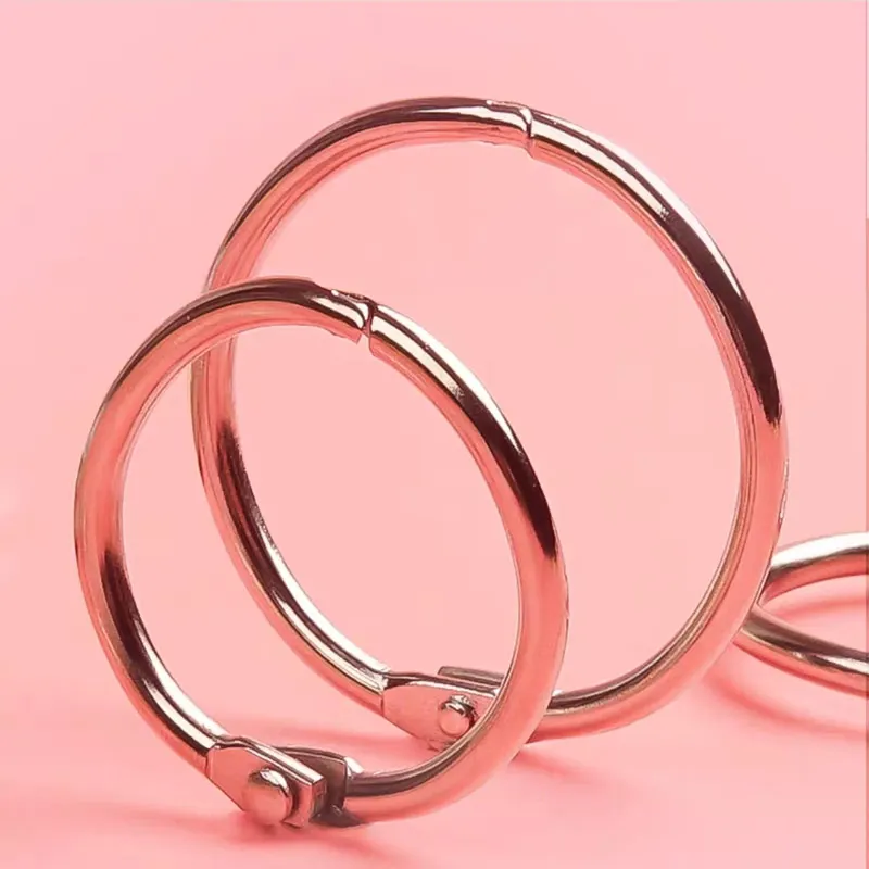 Высокое качество 10 шт./лот металлическое кольцо для переплета 15 30 мм сделай сам