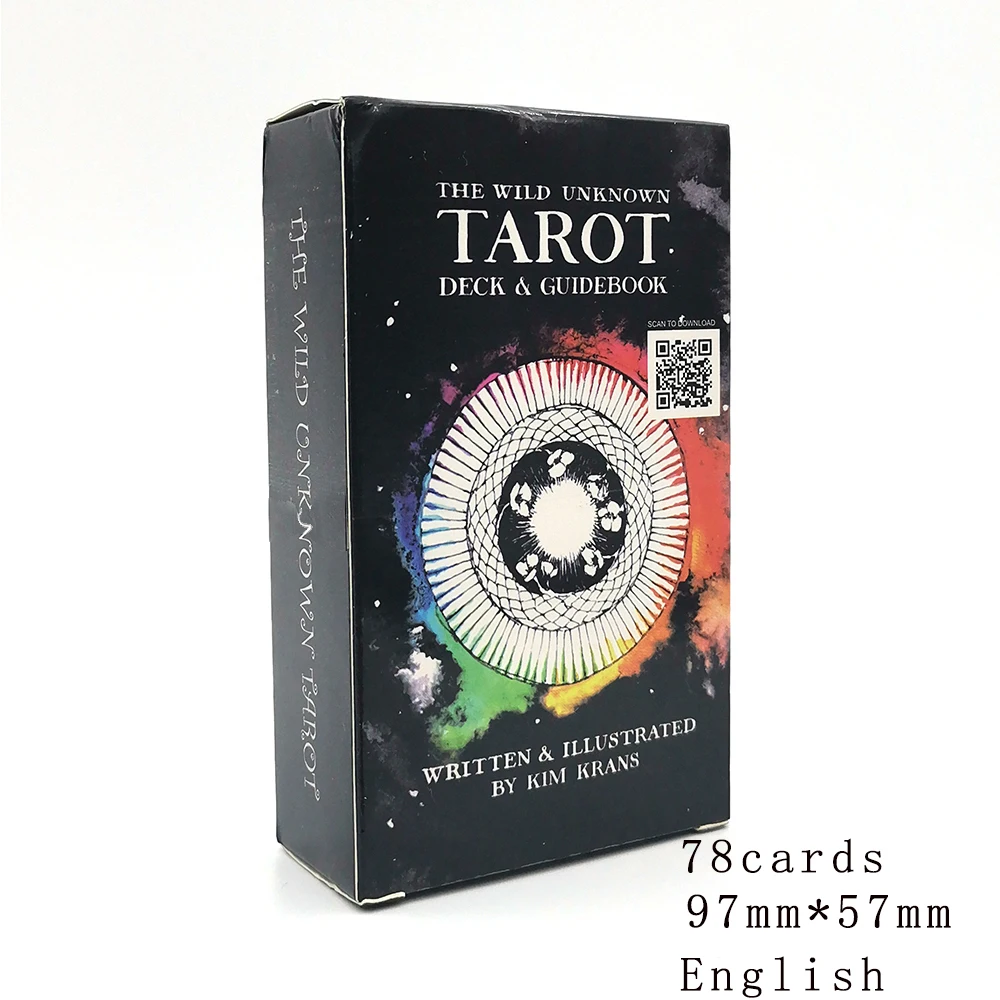 

English Cards For Party Game Deck Oracle Mystical Divination 78 Cards Set The Most Popular Classic Waite Tarot Cards full