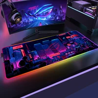 Rog Asus Gaming Mousepad Game Slipmat RGB Led Setup Gamer Decoration Cool Glowing Mouse Mat Pc Republic of Gamers with Cable Rug