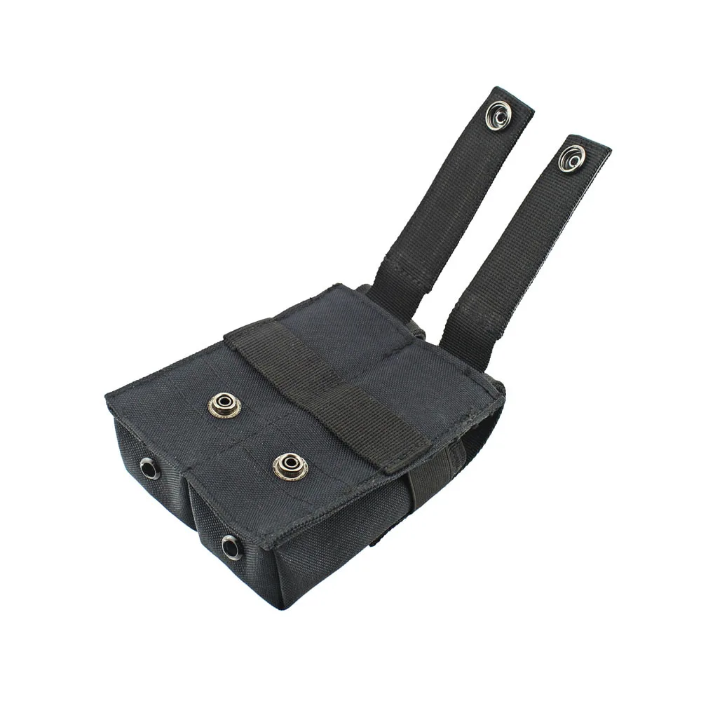 Уличная тактическая сумка для журналов с двумя пистолетами MOLLE универсальные