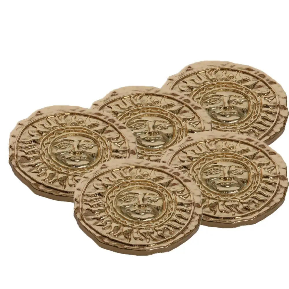 Coslive деликатные американские боги аксессуары косплей реквизит Mad Sweeney Золотая