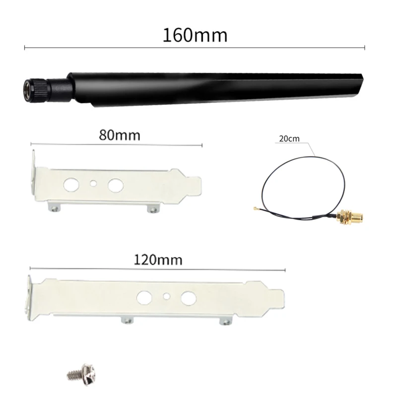 IPEX MHF4 U.fl кабель удлинитель для 2x6Dbi 2 4 ГГц Wi Fi 5 Dual Band RP SMA Пигтейл/провод антенны