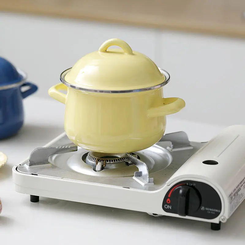 Эмалированный горшок 1 5 л с крышкой молочный детское питание добавка лапша