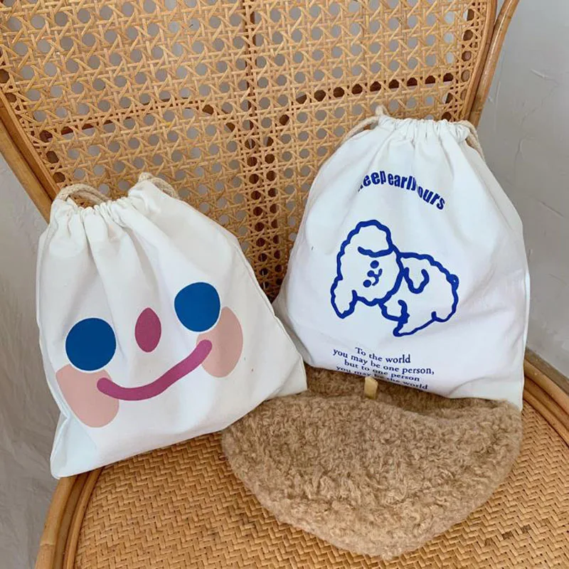 1 шт. чехол для карандашей с милым рисунком смайлика собаки медведя косметички