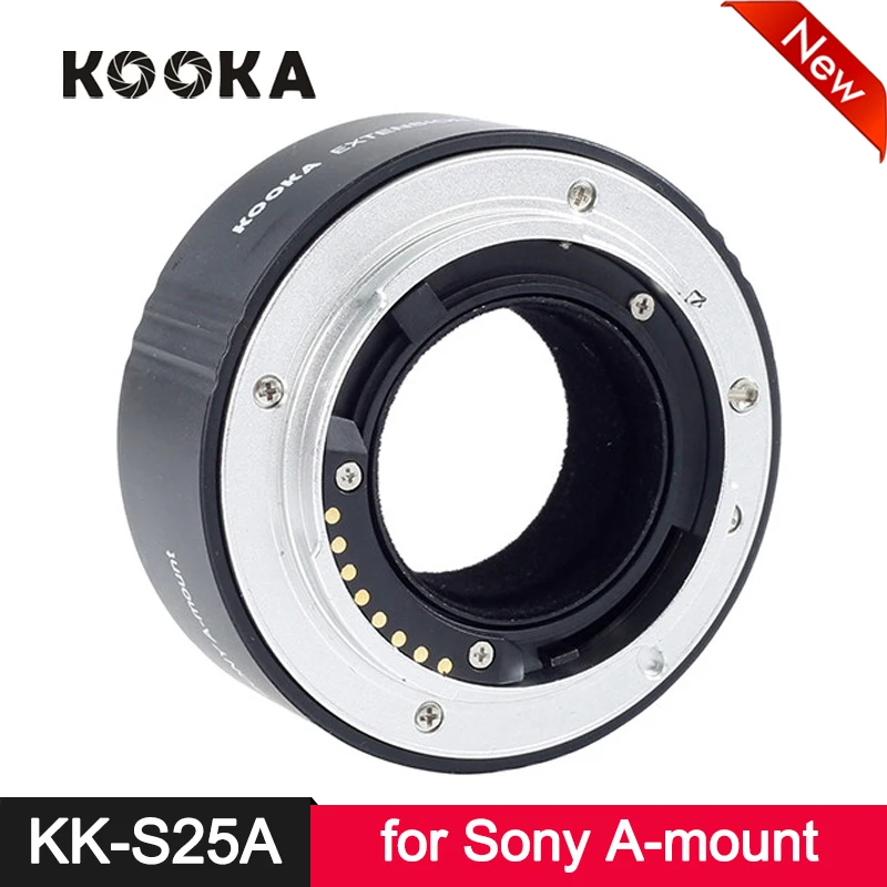 Kooka KK S25A ttl металлическая удлинительная трубка AF с автофокусом для sony A mount