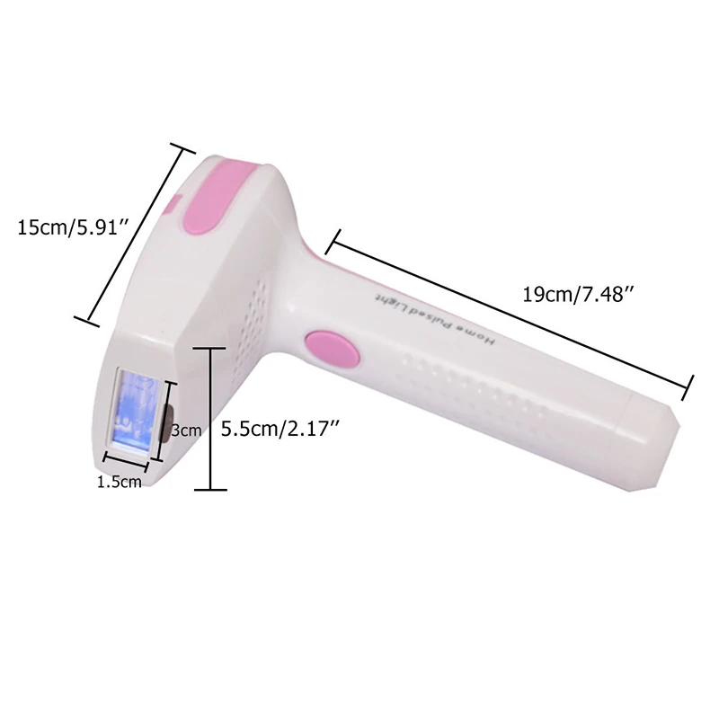 

UKLISS Laser IPL Hair Removal Electric Epilator 3 in1 Home Hold Hair Removal Painless Laser Body Hair Removal Machine for Women
