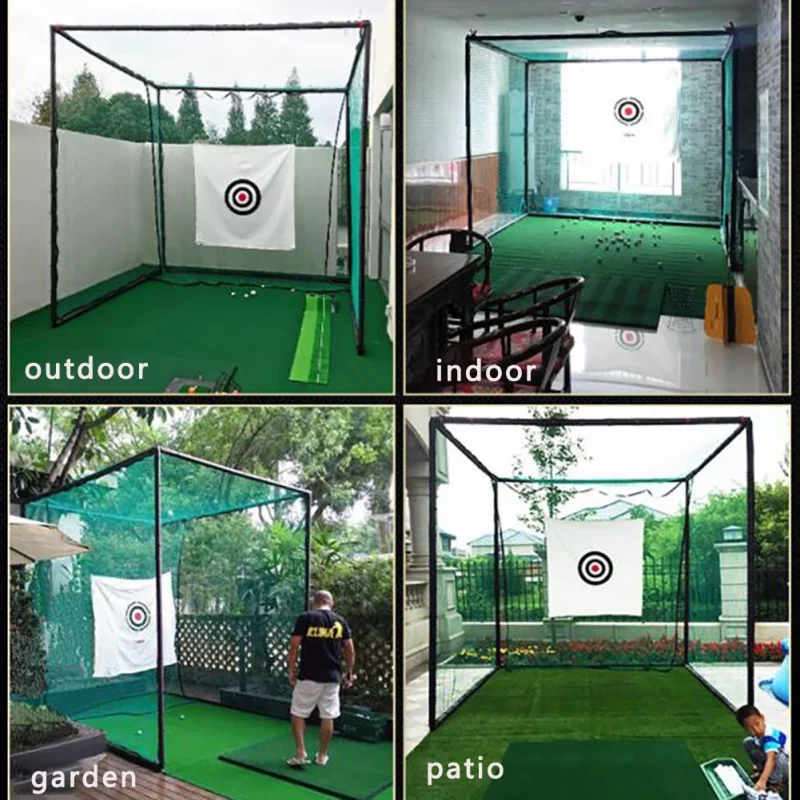 en Ucuz Kapalı Spor Spor Eğitimi Ve Açık Mahkeme Isabet Net Golf Aksesuarları Yeni Golf Isabet Hedef Bez 1.5x1.5M Golf Uygulama Kalitesi