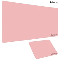 pure color pink mouse pad gamer desktop black mousepad gaming room accessories mouse carpet table rug keyboard for computers xl