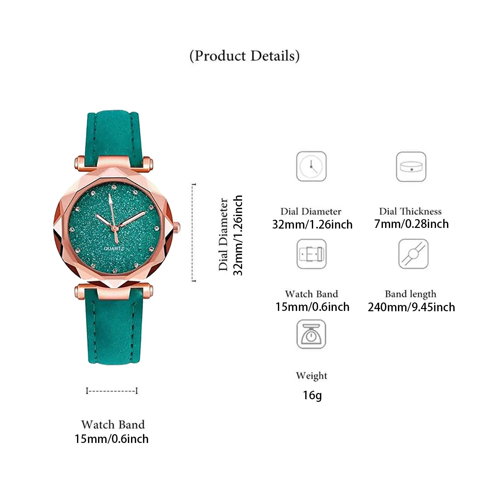 

Top Style Fashionable WomenS Luxury Star Sky Exquisite Diamond Retro Watch Leather Strap Quartz Ladies Watches Reloj Mujer