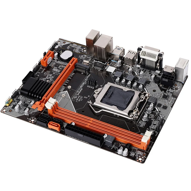 B75 Motherboard M-ATX Computer M.2 LGA1155 Support 2*8G DDR3 Dual Channel for i3 i5 i7 CPU | Компьютеры и офис
