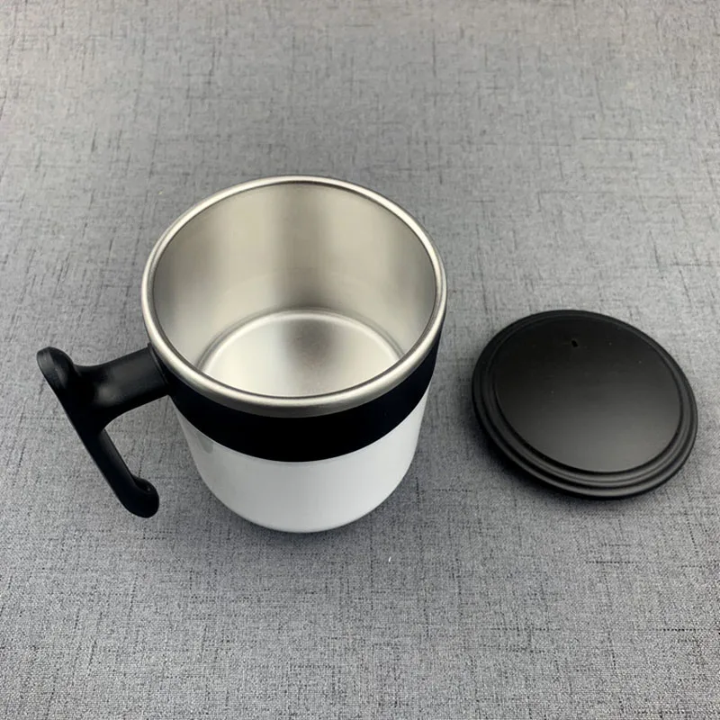 Автоматическая чашка для перемешивания кофе умная из нержавеющей стали с