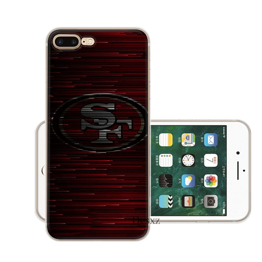 H8 Чехол для мобильного телефона iPhone Apple XR X XS Max 6 6s 7 8 P Lus 5 5S SE Shell San Francisco 49ers защита Мода - Цвет: H8