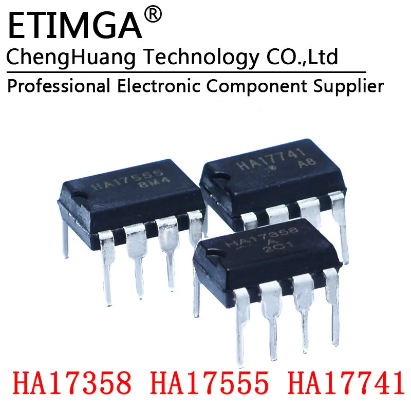 5 шт./лот HA17358 HA17555 HA17741 DIP-8 высокопроизводительный операционный усилитель