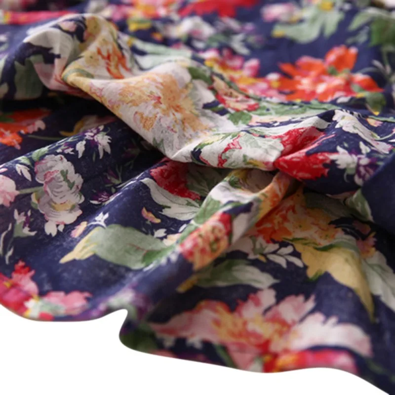 Детская одежда блузки для маленьких девочек с цветочным рисунком расклешенные