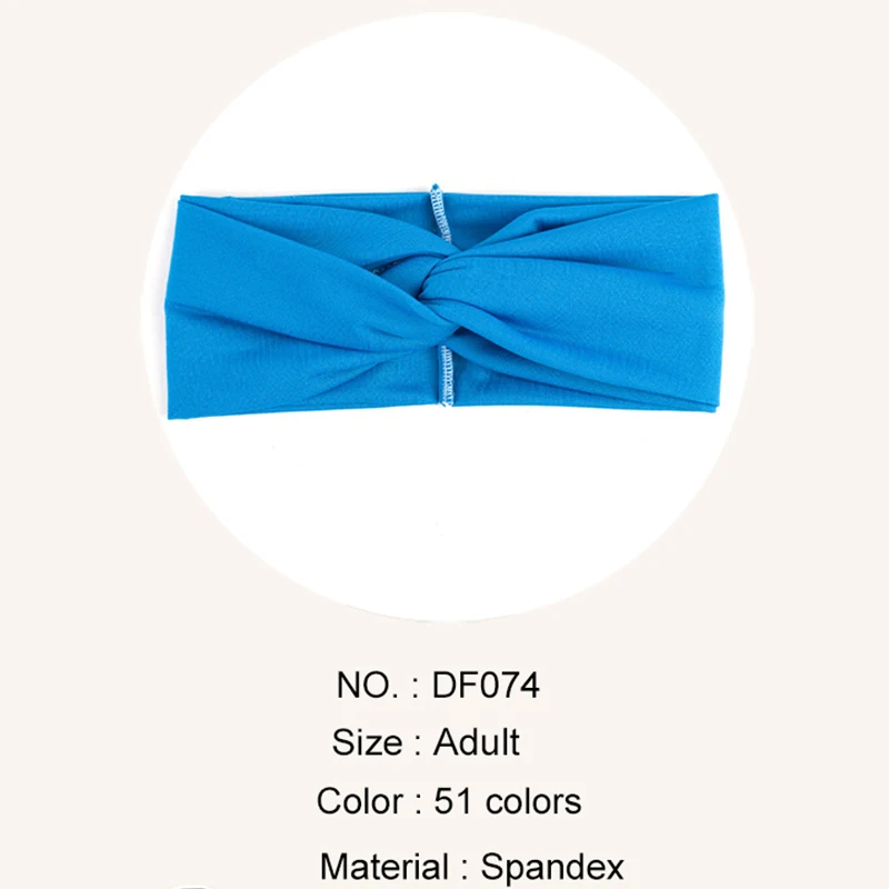 

Geebro Boho Solid Color Floral Pattern Fashion print Knot Women Headband Vintage Hairband Girls Headwear Leopard Hairband