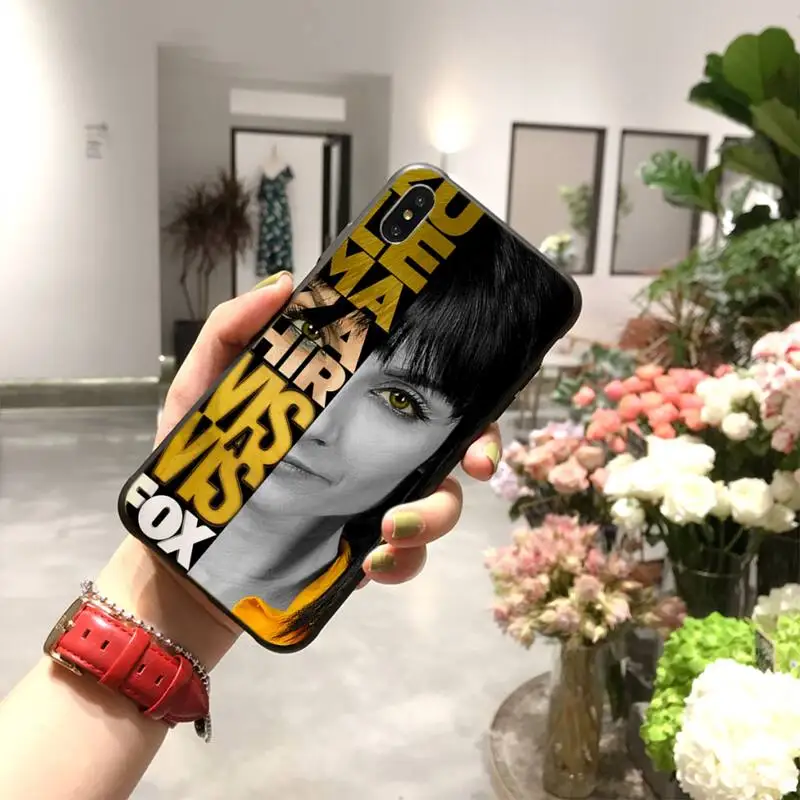 

HPCHCJHM Vis a vis Black TPU Soft Phone Case Cover for iPhone 11 pro XS MAX 8 7 6 6S Plus X 5S SE XR case