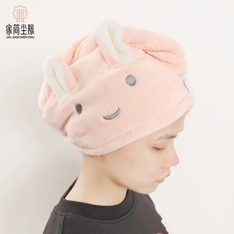 

Super Absorbent Reusable Towels Shower Cap Microfiber Bath Quick Dry Hair Towel Drying Soft Bath Towel Lovely Turban