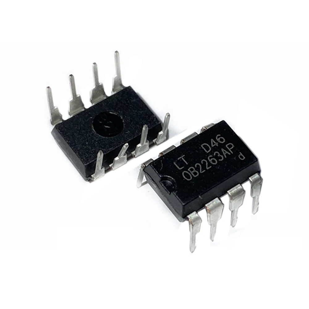 

10pcs/lot OB2263AP 2263AP OB2263 LCD power management chip DIP-8