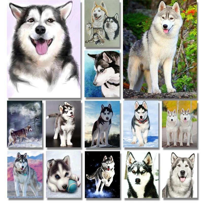 Алмазная 5d Вышивка стразы полное покрытие &quotсделай сам&quot &quotмилая собака