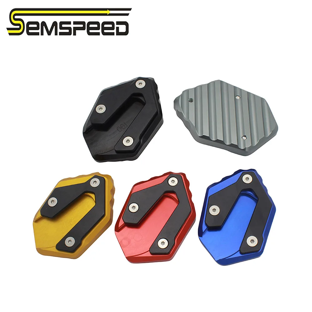 SEMSPEED Мотоцикл с ЧПУ боковая подставка увеличение расширение пластины колодки