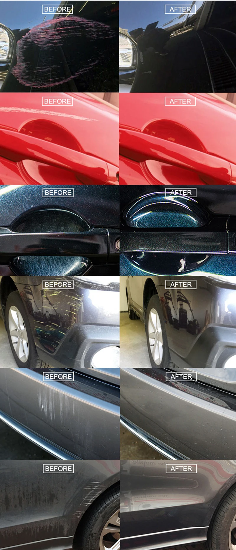 Автомобильная краска для удаления царапин потертостей тряпка для ремонта Ford Focus 2 1 Fiesta Mondeo 4 3 Transit Fusion Ranger Mustang KA S-max