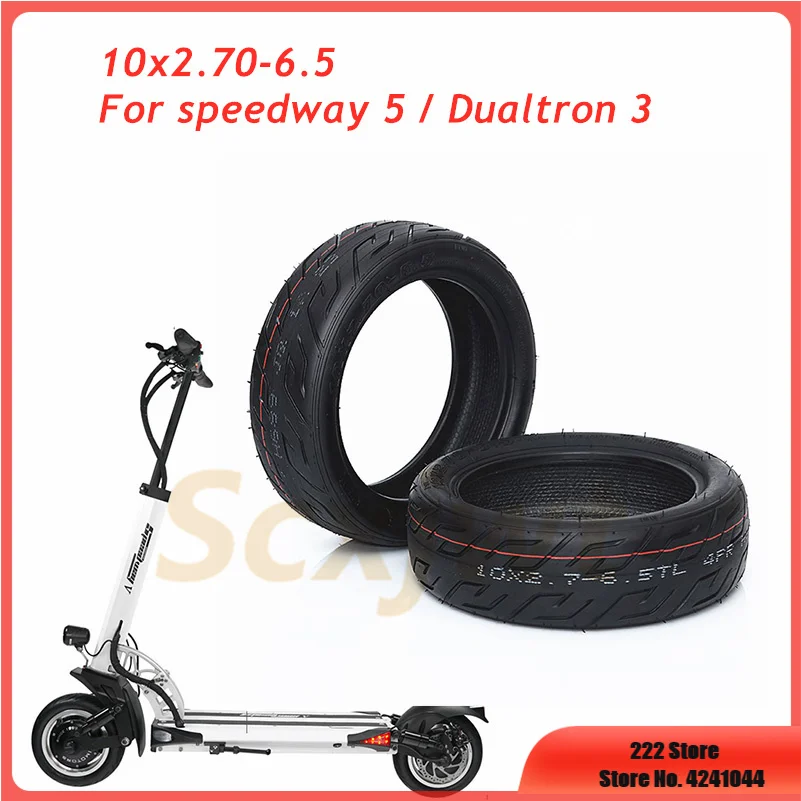 

10 Inch Tubeless Tires ChaoYang 10X2.70-6.5 Vacuum Tyres for Speedway 5 Dualtron 3 Electric Scooter Balanced Scooter 10*2.70-6