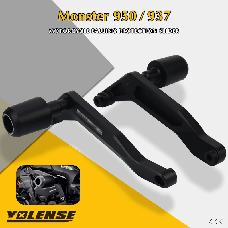 

New For DUCATI Monster 950 937 Monster950 2021 Motorcycle Falling Protection Frame Slider Fairing Guard Anti Crash Pad Protector