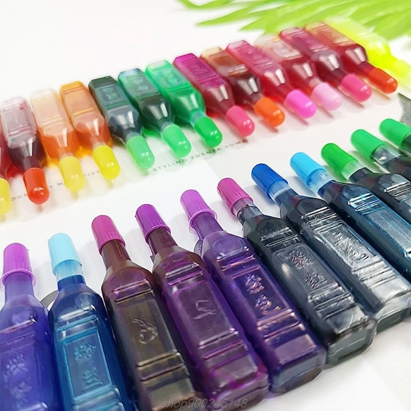 

24/36 Colors 8ml Pigment Epoxy Resin Ink Dye Ink DIY Art Crafts Coloring Dye Colorant Slime Supplies Accessories F03 21 Dropship