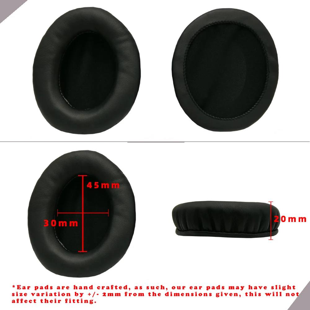 

Replacement Ear Pads for Pioneer SE400D SE 400D SE-400D Headset Parts Leather Earmuff Earphone Sleeve Cover