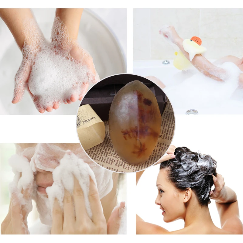 

Osmanthus handmade natural essential oil facial care soap whitening oil control facial cleaning and hair care soap