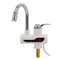 220v tankless water heater electric faucet tap hot water heater instant kitchen bathroom heating 3000w