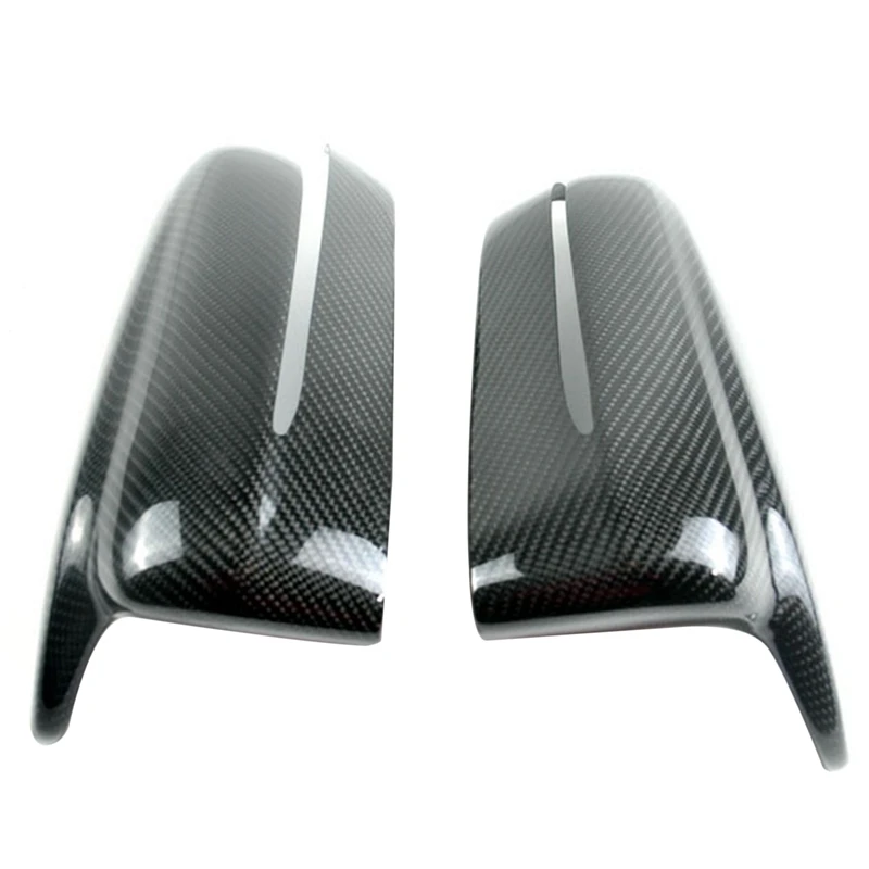 

NEW-2PCS Car Rearview Mirror Cover Cap Carbon Fiber Reversing Rear View Mirror Cap for BMW- M5 F90 2018-2020