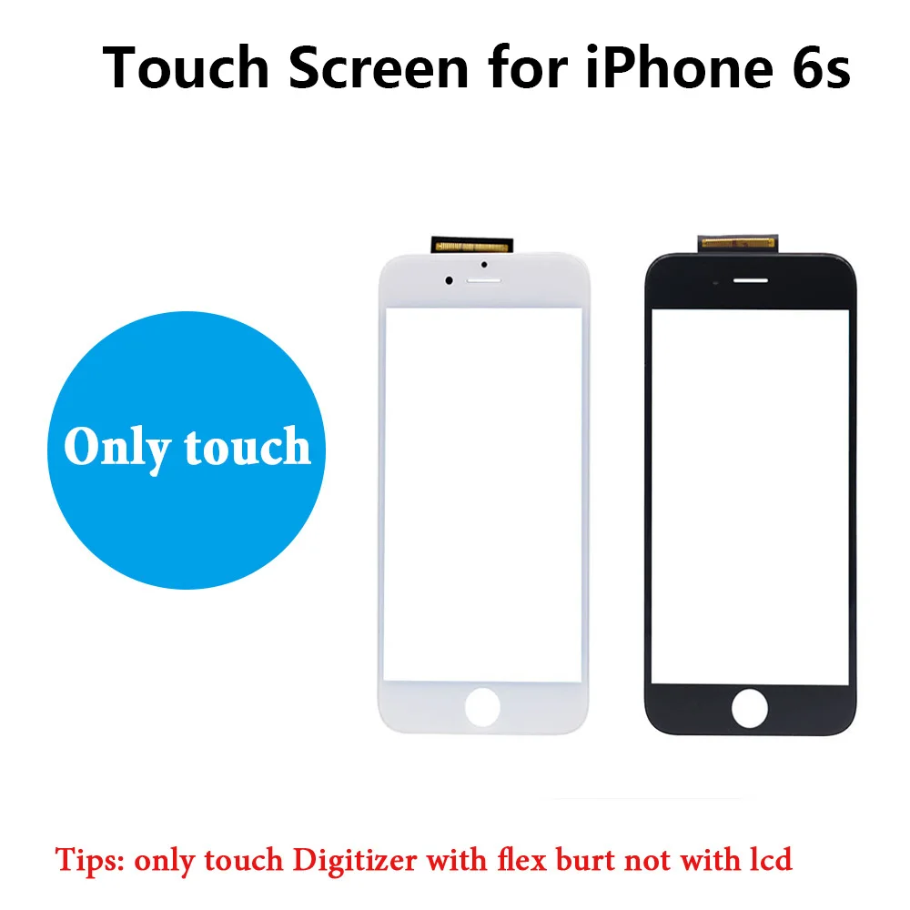 Дигитайзер сенсорного экрана для iPhone 5 5s 6 6S plus se 5c рамка передняя сенсорная панель