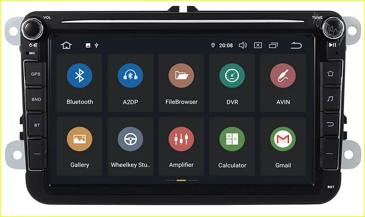 4 грамма Android 9,0 автомобильный DVD видео плеер для VW Tiguan Transporter Passat Touran EOS Golf Caddy Scirocco Jetta Bora с gps радио