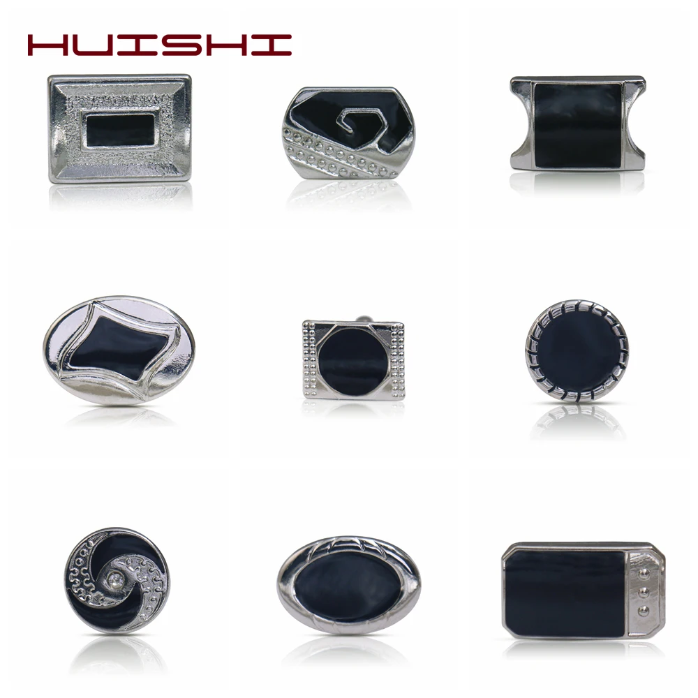 HUISHI запонки винтажные прямые продажи с фабрики Оптовая Продажа для французских