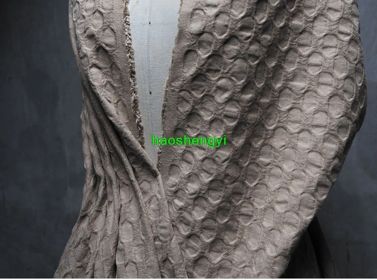 Высококачественная композиция из шерсти и хлопка вогнуто-выпуклая текстура