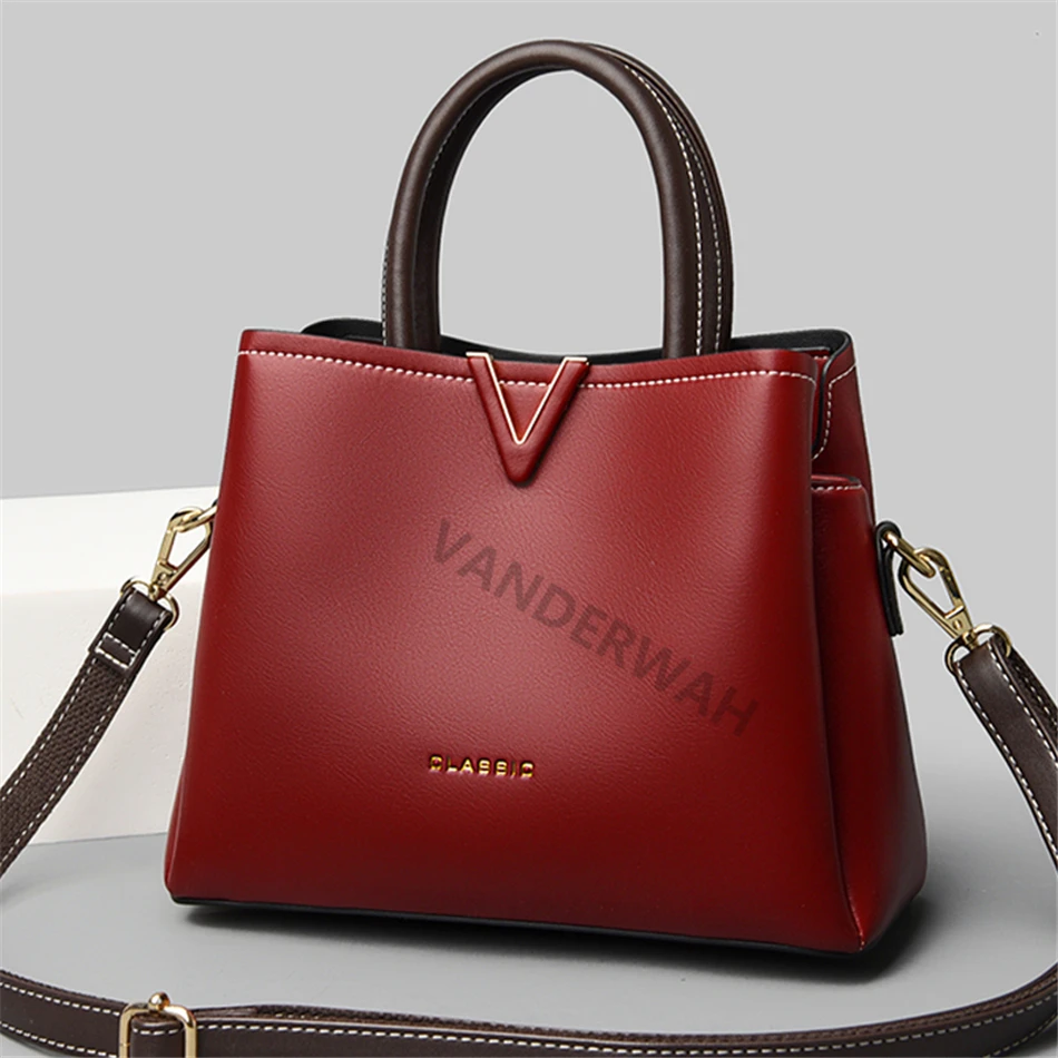 Маленькие женские ручные сумки кожаные роскошные дизайнерские через плечо для