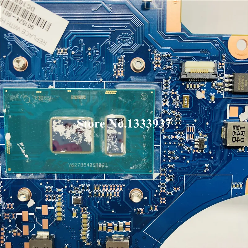 

DAG34AMB6D0 901574-601 901574-501 901574-001 For HP 15-AU Laptop Motherboard With I5-7200U SR2ZU CPU DDR4 MainBoard 100% Tested