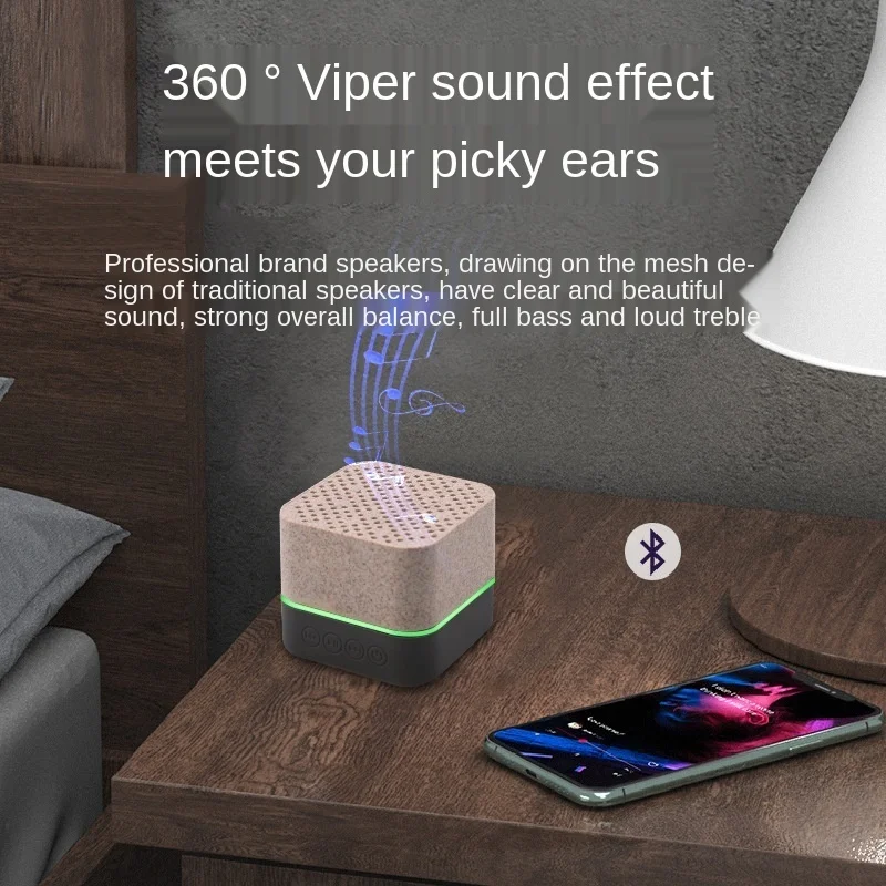 

Новый беспроводной Bluetooth blutooth портативный динамик биоразлагаемый Kikyo Интеллектуальный автомобильный мини-динамик модный любимый горячая р...