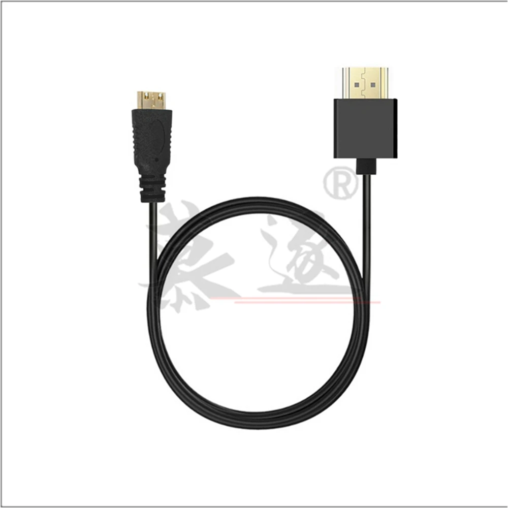 Сверхмягкие тонкие кабели и мини HDMI 2k * 4k hd @ 60 Гц совместимые с Micro внешний диаметр