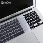 Чехол для клавиатуры для Macbook Air 13 M1 11 Pro 13 16 Touch Bar ID 15 17 12 Retina, силиконовый защитный чехол из ТПУ для ЕС A2179 A2337 A2338