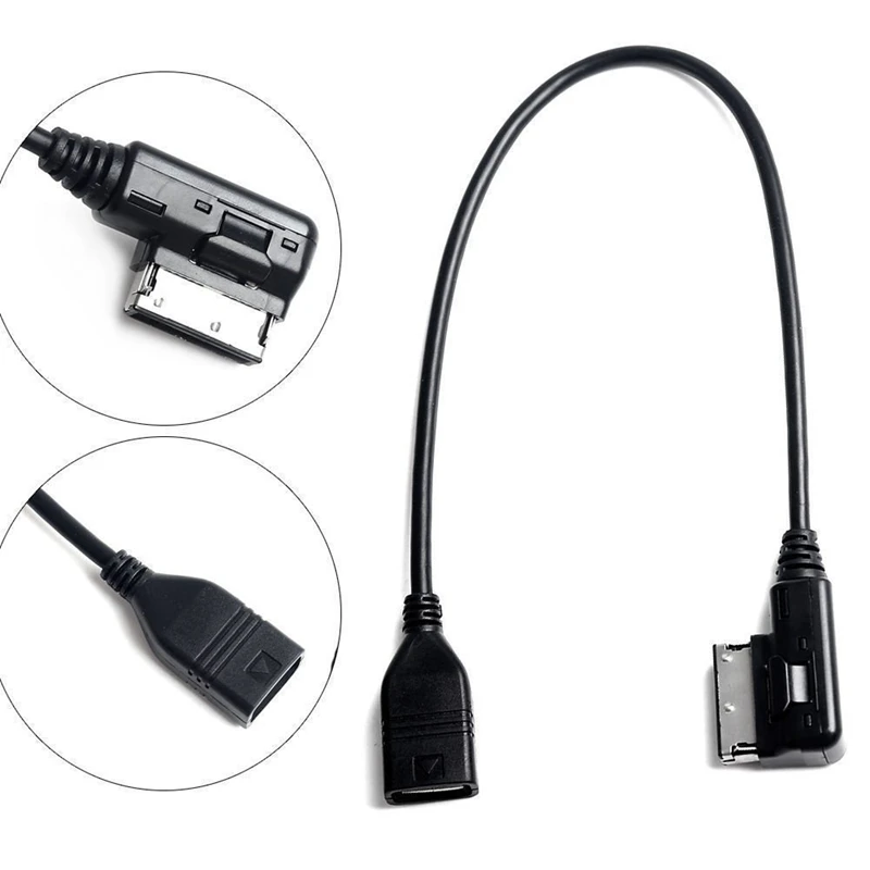 Music Interface AMI MMI AUX to USB Adapter Cable for Car Audio Fit AUDI A3 A4 A5 A6 Q5 VW 4F0051510P | Автомобили и мотоциклы