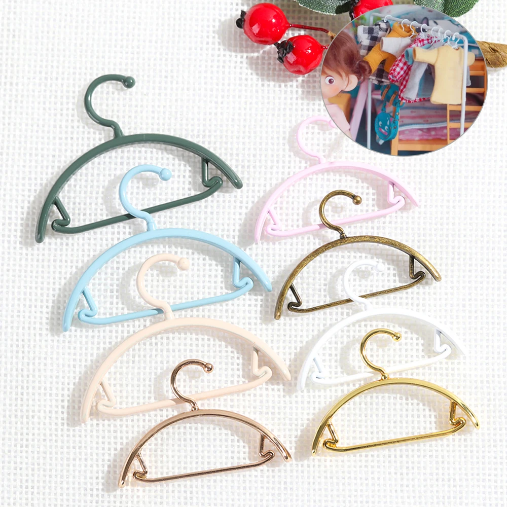 Милые мини Вешалки 10 шт./лот держатели одежда для платья гардероб аксессуары