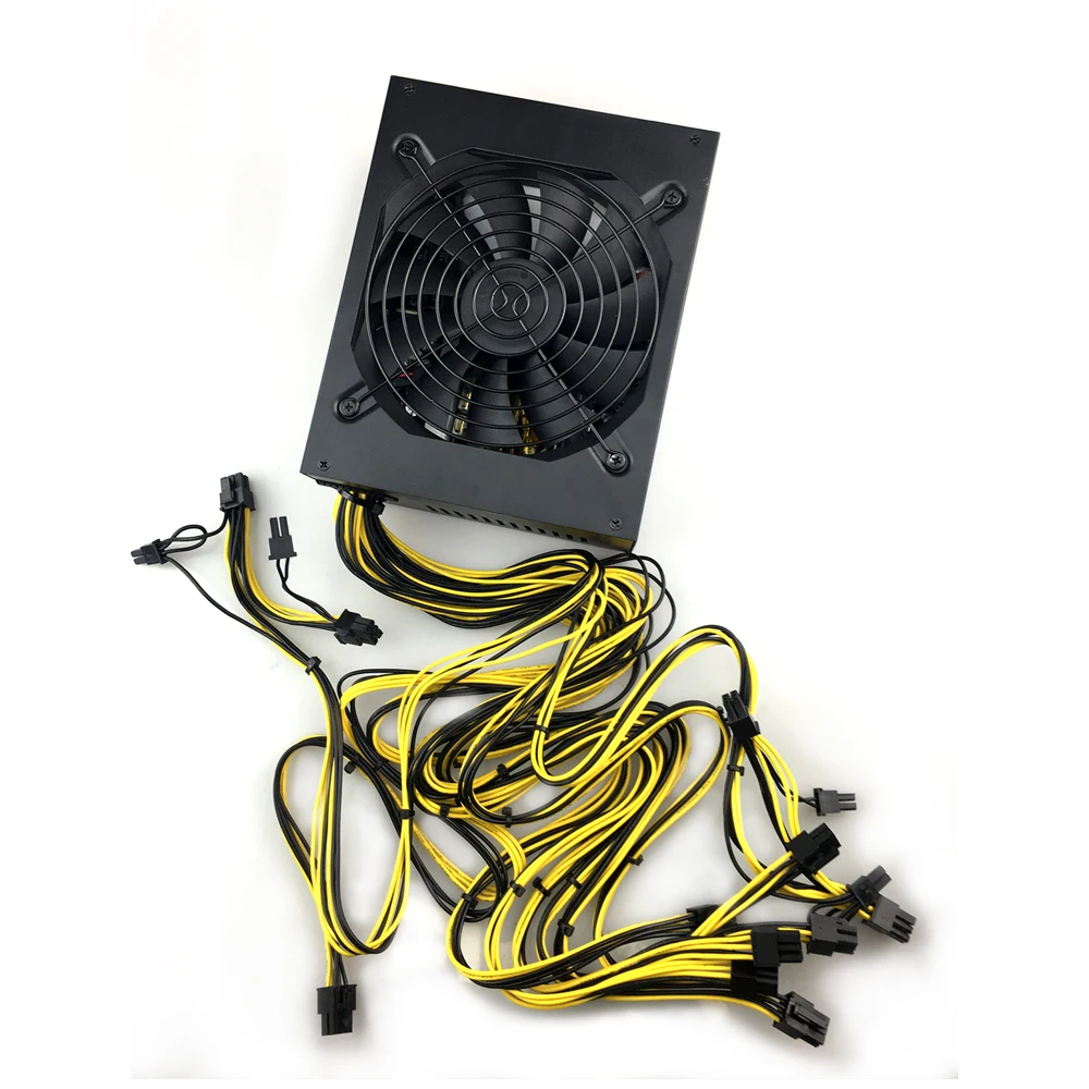 T.F.SKYWINDINTL блок питания для майнинга ПК 1600 Вт APW3 Antminer Miner S9 S7 L3 + D3 QJY99 BTC LTC DASH ATX |